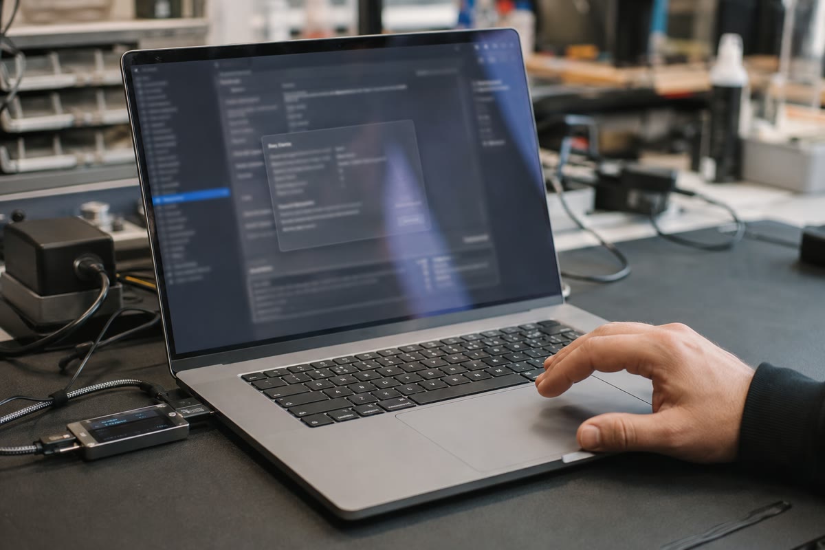 Ilustrativni prikaz: vodič Kako preveriti baterijske cikle MacBooka